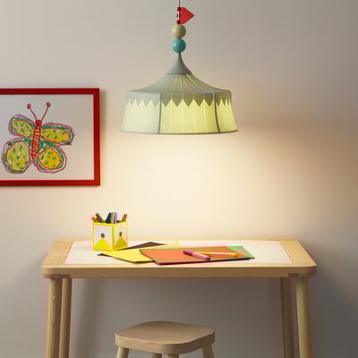 TROLLBO Pendant lamp, light green