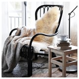 ULLERSLEV Sheepskin, off-white, 85 cm