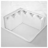 UNDERLIG Foam mattress for junior bed, white, 70x160 cm