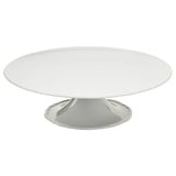 UPPLAGA Cake stand, white, 29 cm