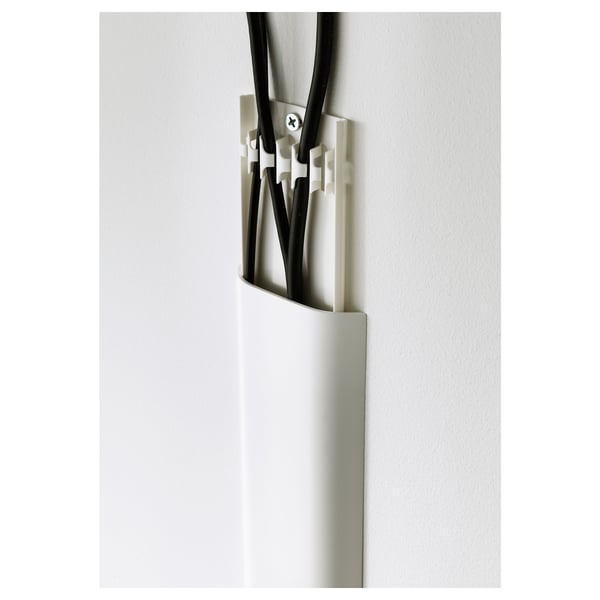 Buy Uppleva Cable Cover Strip White Online Ikea