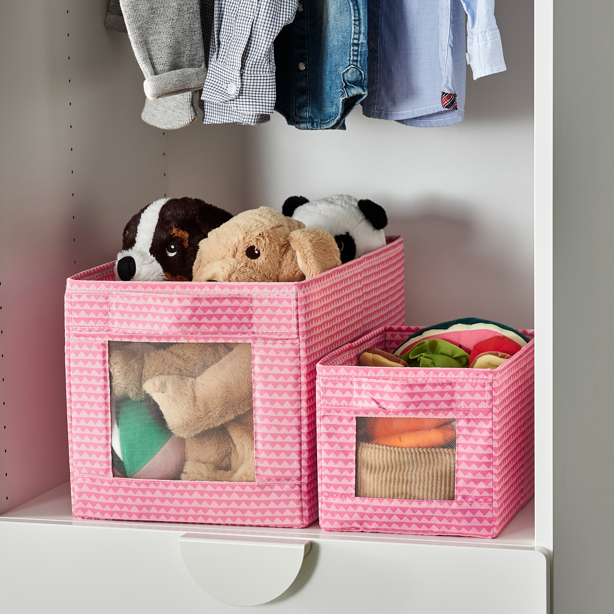 UPPRYMD Box set of 2, pink IKEA