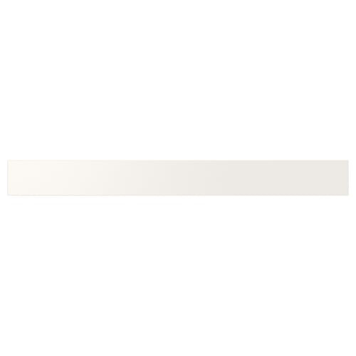 Utosta drawer front, white, fiberboard, rectangular, smooth.