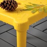 UTTER Children's stool, in/outdoor/yellow