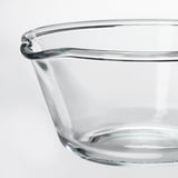 VARDAGEN Bowl, clear glass, 26 cm