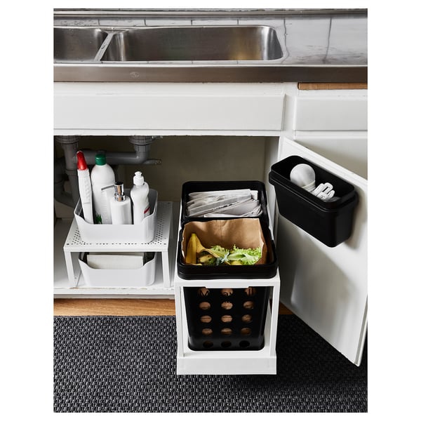 Buy Variera Waste Sorting Bin Black Online Ikea