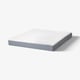 VESTERÖY Pocket sprung mattress, extra firm/light blue, 140x200 cm