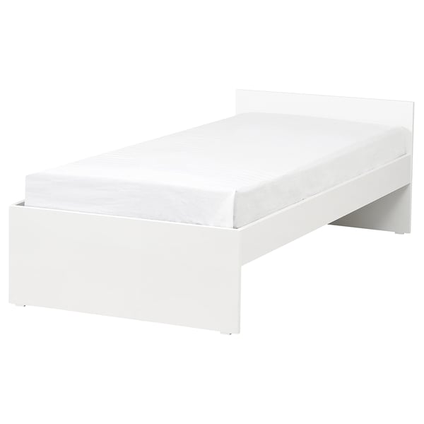 VIHALS Bed frame, white, 90x200 cm