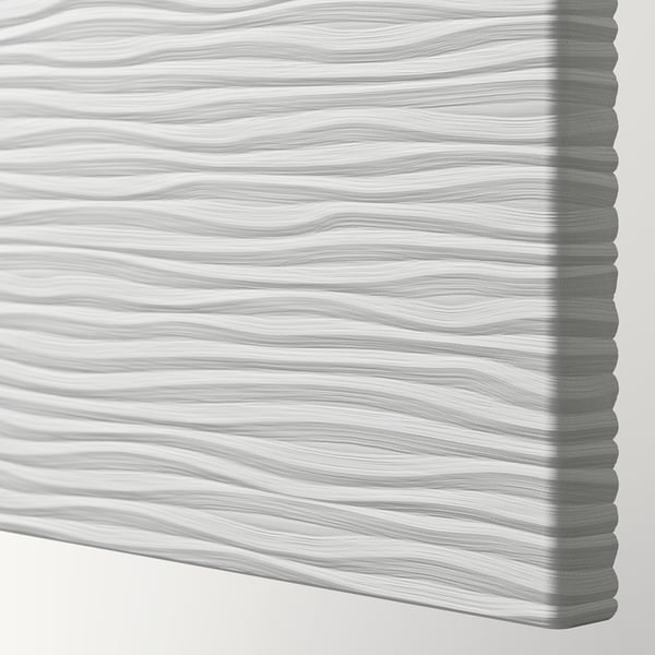 VINTERBRO Door with hinges, white, 50x229 cm