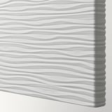 VINTERBRO Door with hinges, white, 50x229 cm