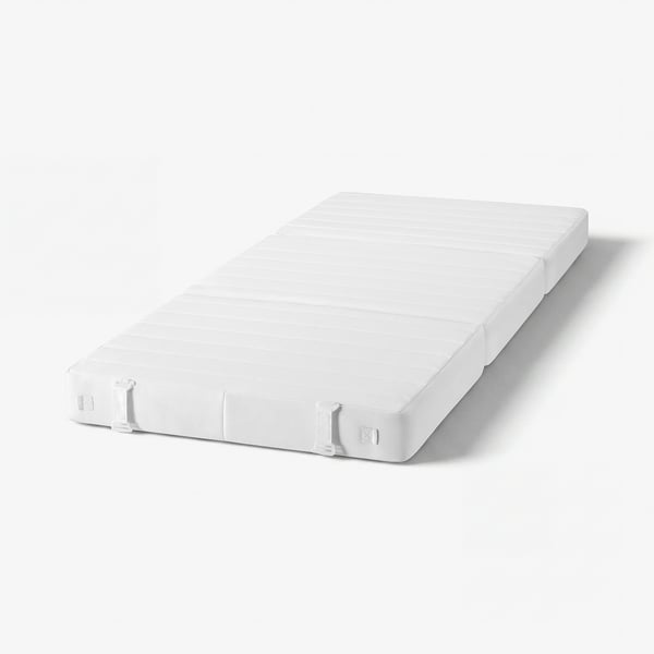 VITHÄLL Mattress/pouffe, extra firm/Vissle grey, 80x200 cm