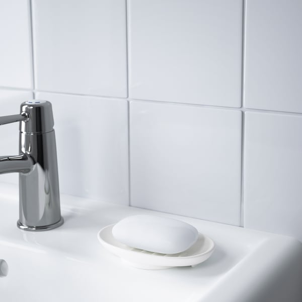 VOXNAN Soap dish, ceramic, 14x2 cm IKEA