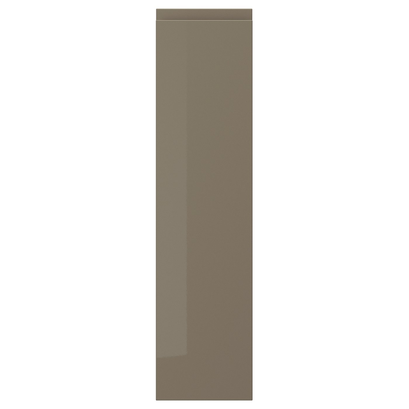 IKEA VOXTORP Door 20x80 cm High-gloss dark grey-brown