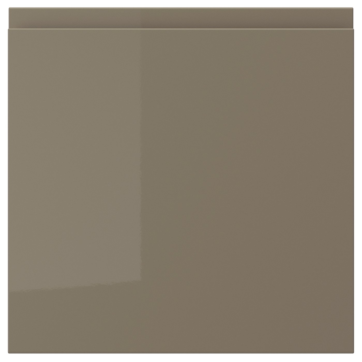 IKEA VOXTORP Door 40x40 cm High-gloss dark grey-brown