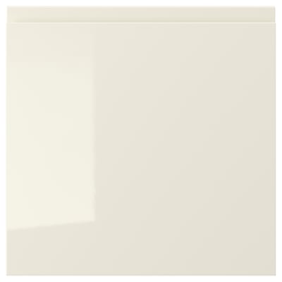 VOXTORP Door, high-gloss light beige, 40x40 cm