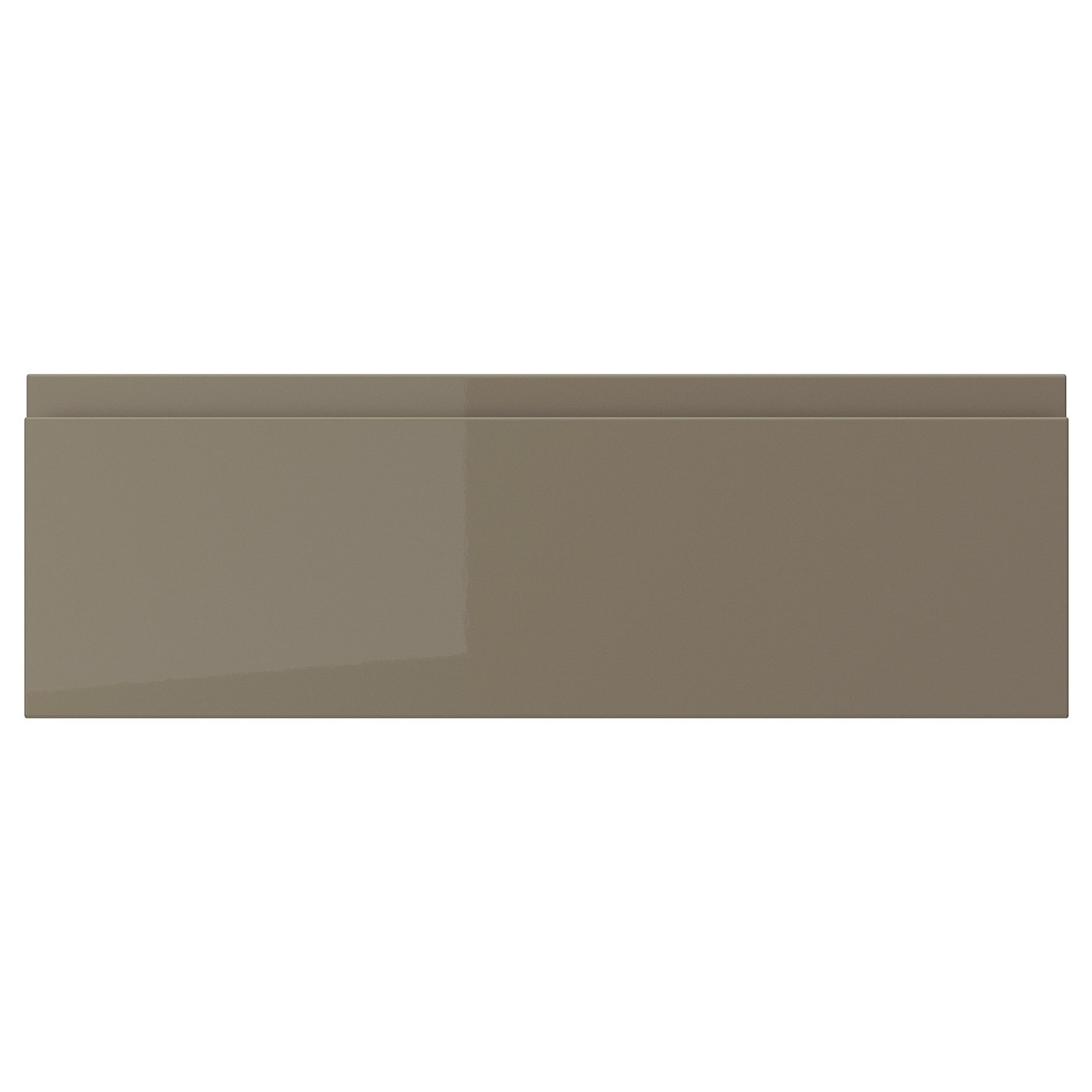 IKEA VOXTORP Drawer Front 60x20 cm High-gloss dark grey-brown