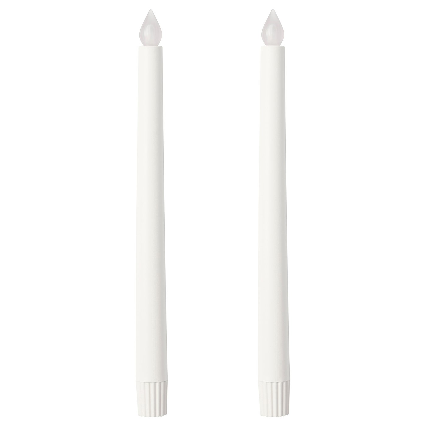 IKEA SAMVERKA Kerzenschale Oval – 35x15 Cm, Weiß, Mit Vogel- Und Blattmuster