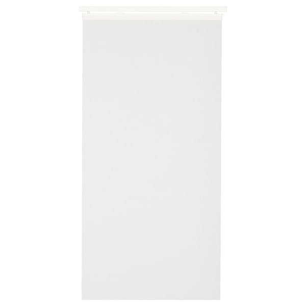 ANNO TUPPLUR weißer Paneelvorhang, rechteckig, aus 100% recyceltem Polyester, ideal für Privatsphäre und Lichtlenkung.