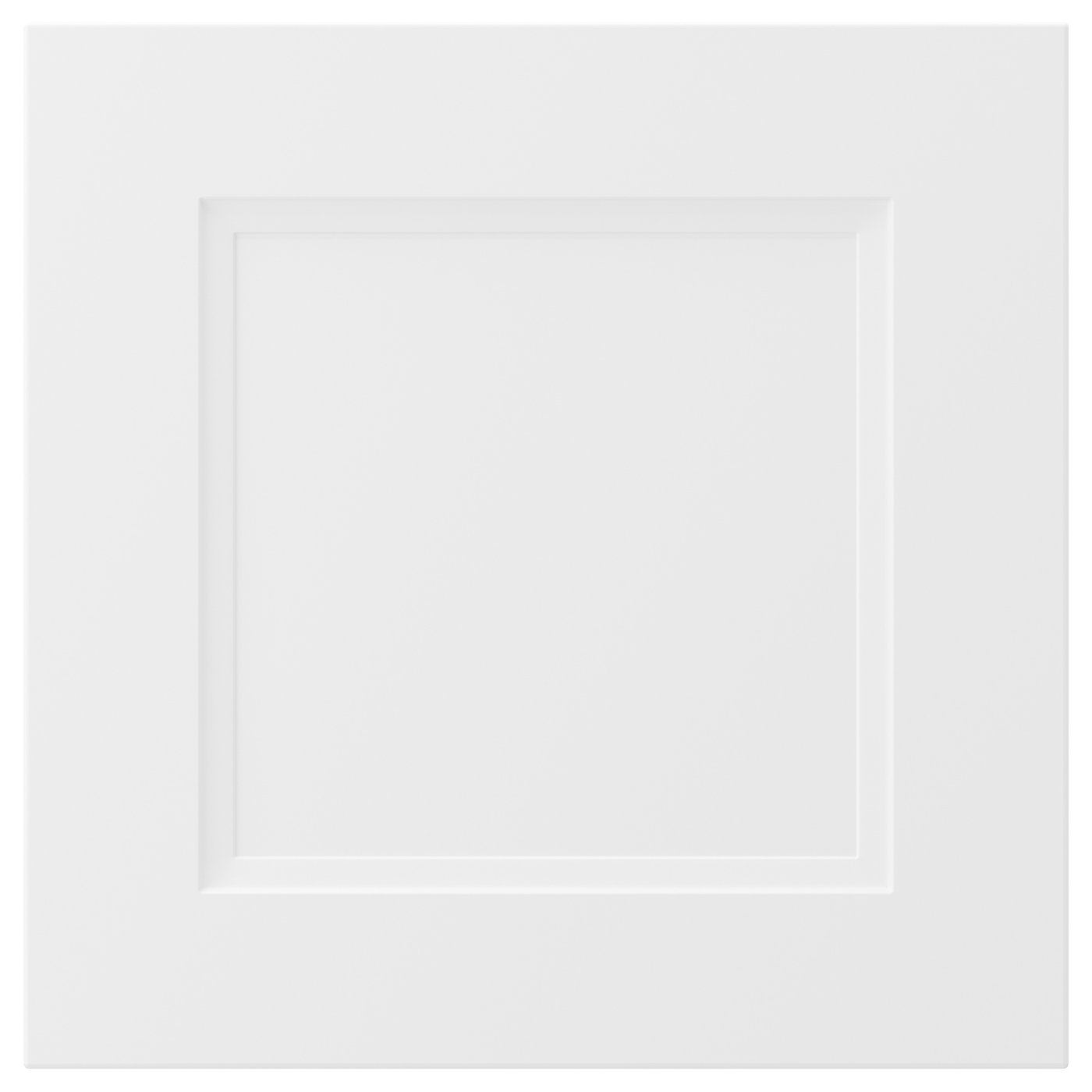 AXSTAD Schubladenfront - matt weiß 40x40 cm