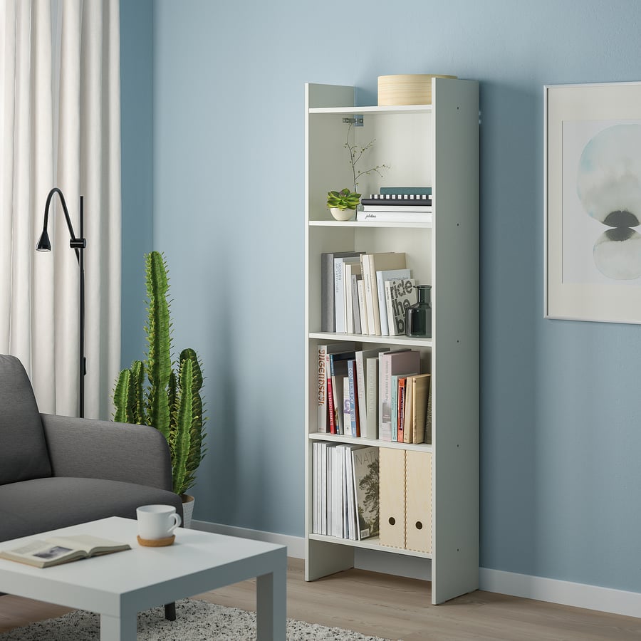BAGGEBO Bücherregal, weiß, 50x25x160 cm - IKEA Österreich