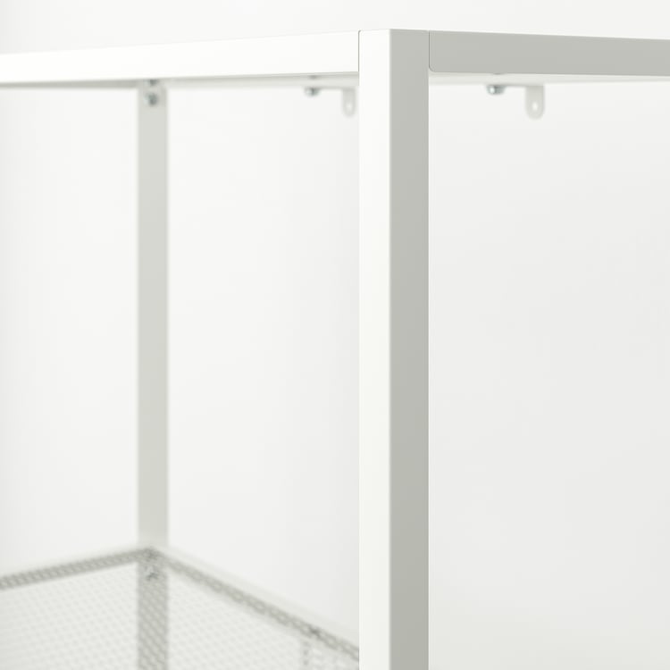 BAGGEBO Regal, Metall/weiß, 60x25x116 cm - IKEA Österreich
