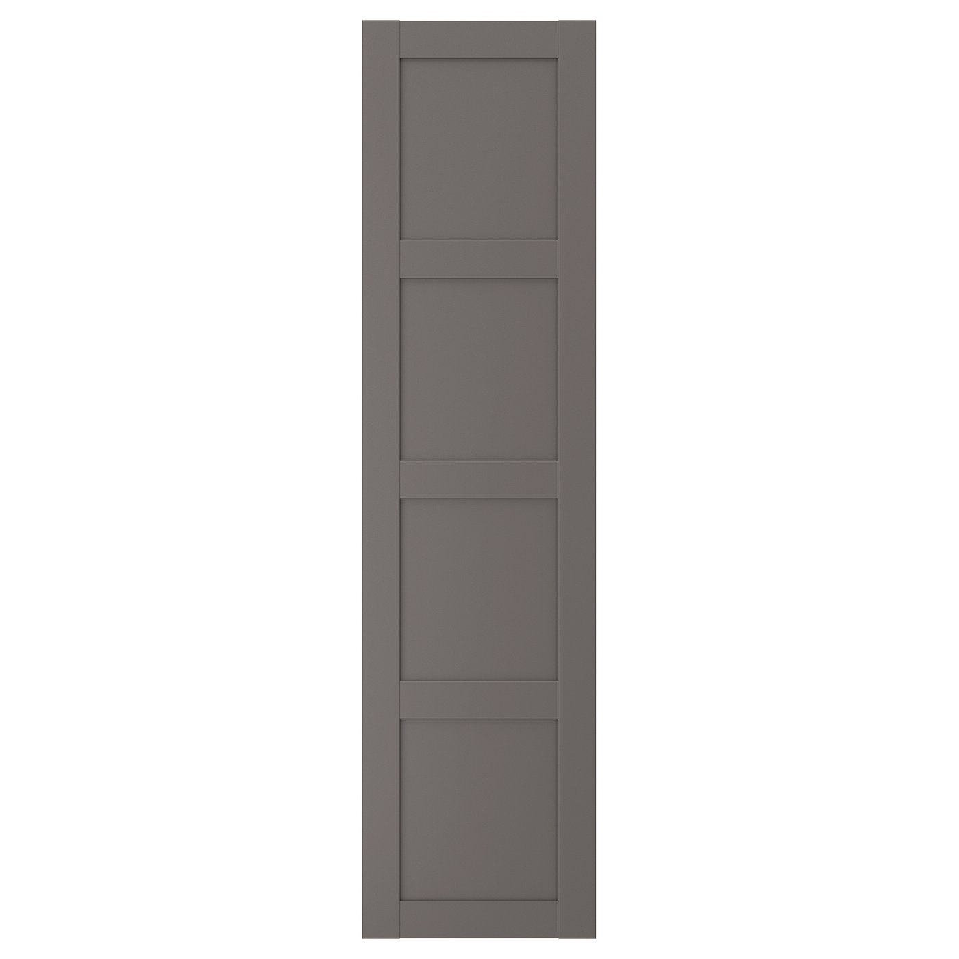 IKEA - BERGSBO Tür, dunkelgrau 50x195 cm