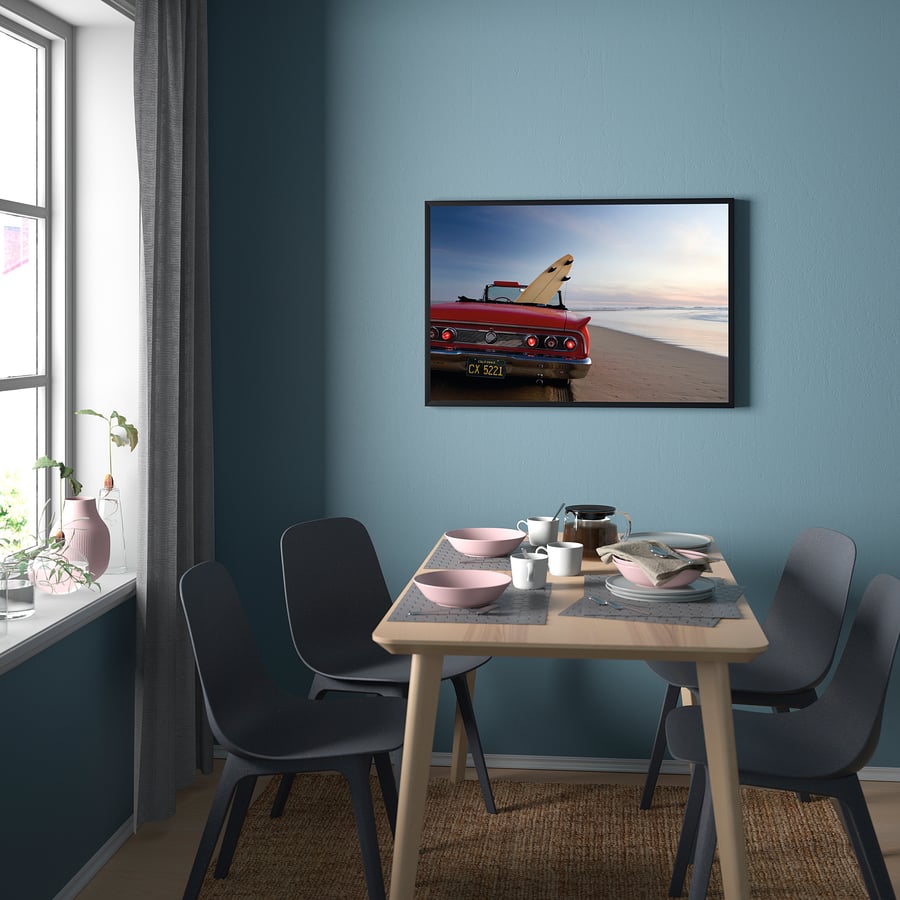 BILD Bild, Cabrio am Strand, 91x61 cm - IKEA Österreich