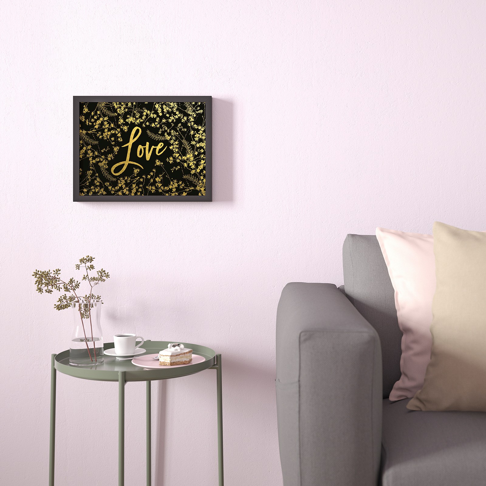 BILD Bild, Vergoldete Liebe, 40x30 cm - IKEA Österreich