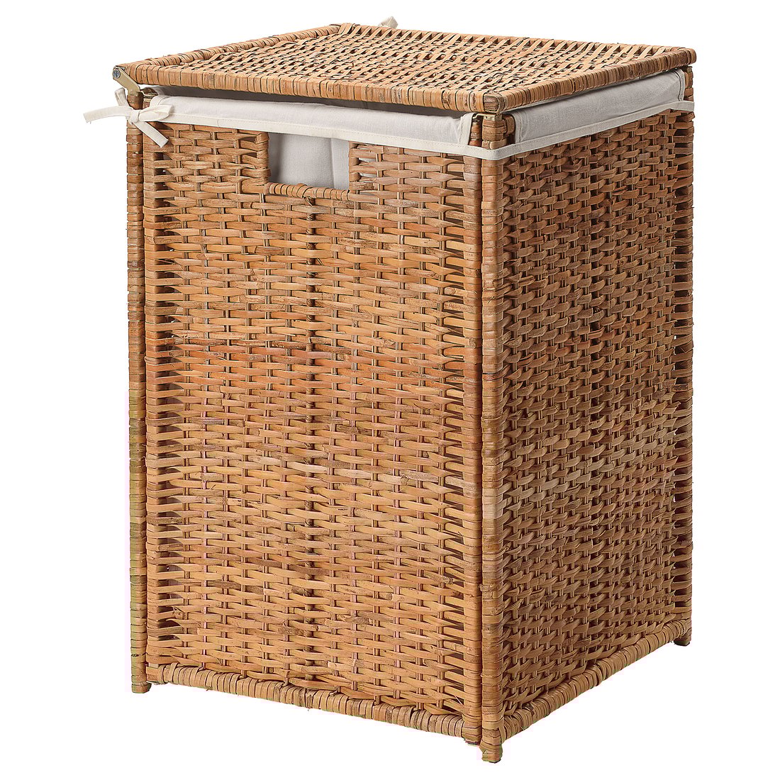 BRANÄS Wäschekorb, gefüttert, Rattan, 80 l - IKEA Österreich