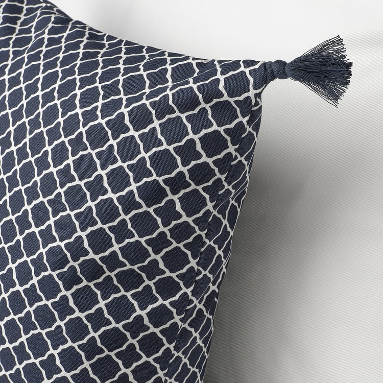 CITRUSTRÄD Kissenbezug, blau/weiß, 50x50 cm - IKEA Österreich