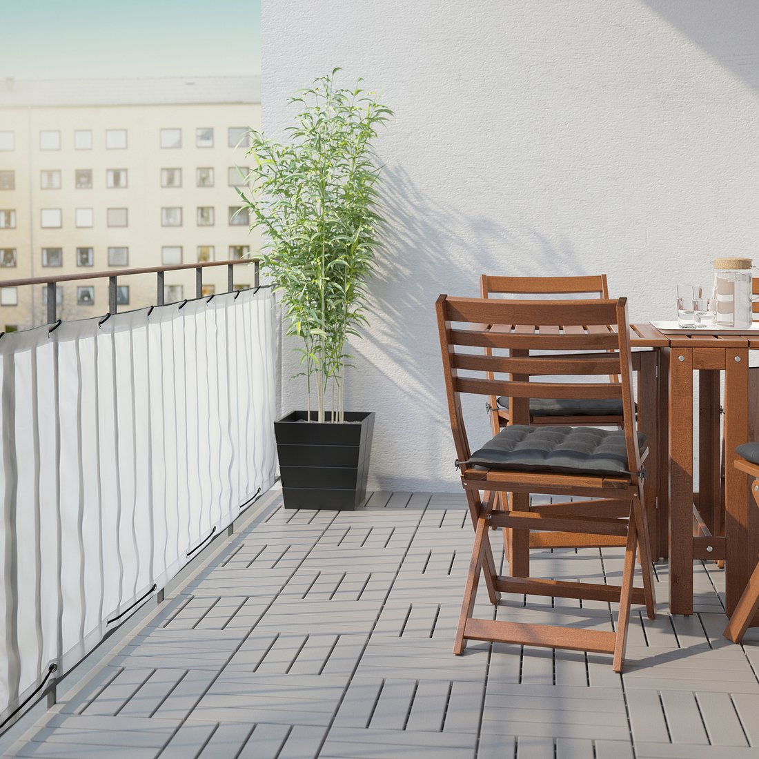 DYNING Sichtschutz Balkon wei 250x80 cm IKEA sterreich DYNING Sichtschutz Balkon wei 250x80 cm IKEA sterreich