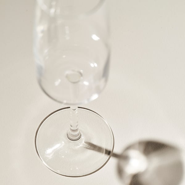 DYRGRIP Sektglas, Klarglas, 25 cl