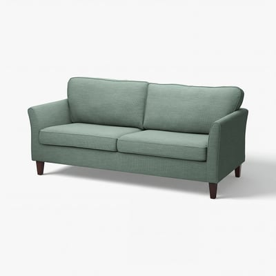 EKHOLMA-Sofa, hellgrün, Stoff, schlank und modern, bequemes Design.