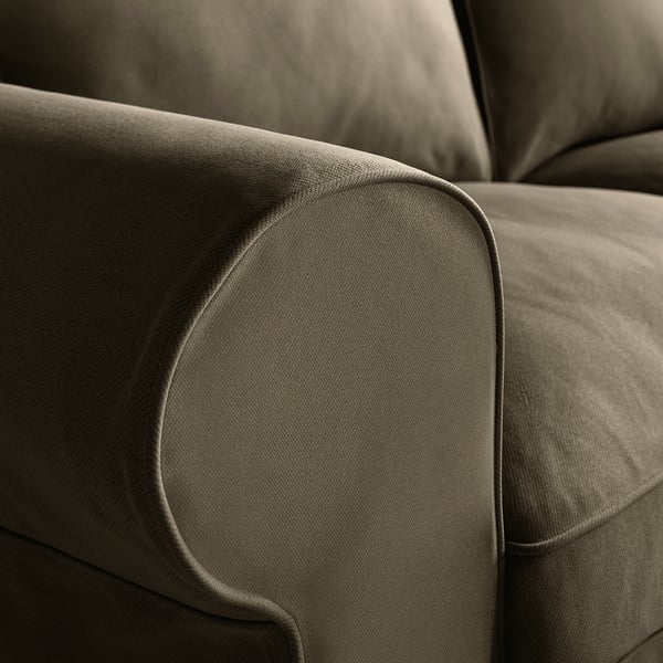 EKTORP 3er-Sofa, Kilanda graubraun