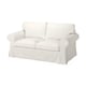 EKTORP Bezug 2er-Sofa, Blekinge weiß