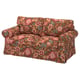EKTORP Bezug 2er-Sofa, Mångbyn braun/bunt