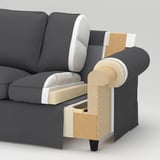 EKTORP Innenkissen f Sitzpolst 3er-Sofa, als Ersatz
