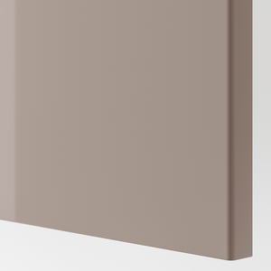 FARDAL Tür, Hochglanz dunkelbeige, 50x195 cm - IKEA Österreich