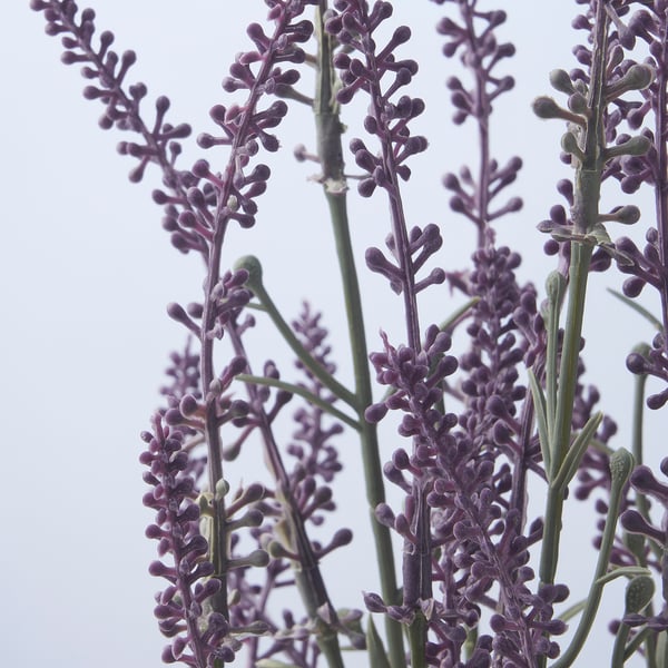 FEJKA Topfpflanze, künstlich, drinnen/draußen/Lavendel lila, 12 cm