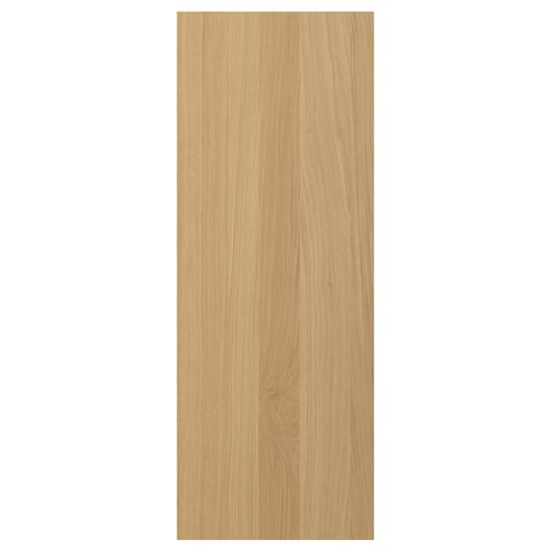 FORSBACKA Holzpaneele aus natürlicher Eiche; rechteckig, gleichmäßig, warmtönig, glatte Oberfläche.