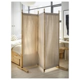 GLAMBERGET Schlafzimmermöbel 2er-Set, Kiefer/Katorp beige, 80-160x200 cm