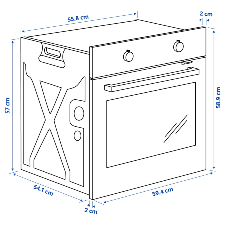 GÖRLIG Backofen, Edelstahl IKEA Österreich