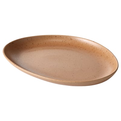 GRÅRÄV Servierplatte, mittelbraun, 30 cm