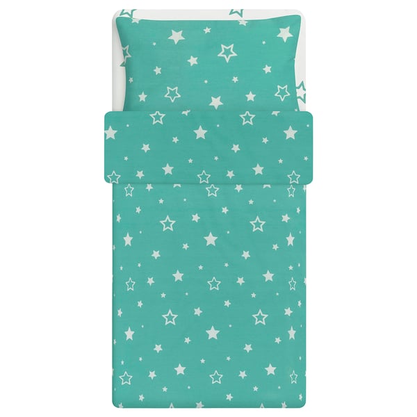 Grindval Babybett Set 3 Tlg Stern Turkis 60x1 Cm Ikea Osterreich