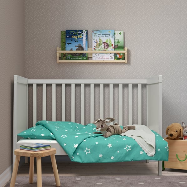 Grindval Babybett Set 3 Tlg Stern Turkis 60x1 Cm Ikea Osterreich