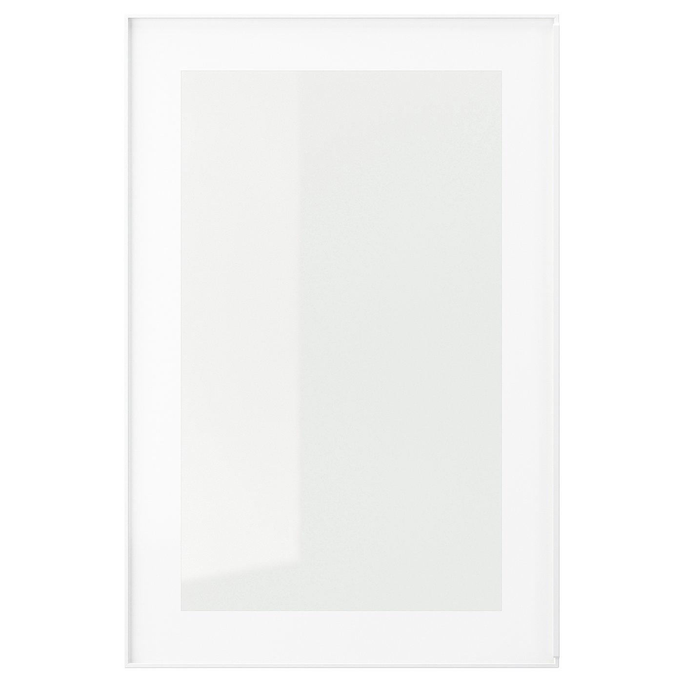 HEJSTA Vitrinentür - weiß/Klarglas 40x60 cm