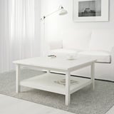 HEMNES Couchtisch, weiß gebeizt, 90x90 cm