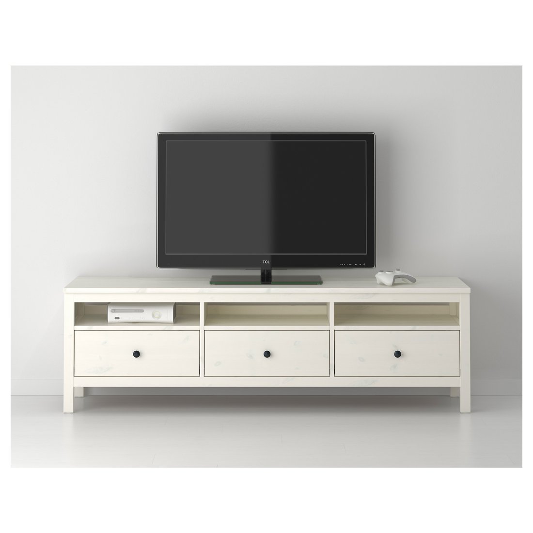 HEMNES TV-Bank - weiß gebeizt - IKEA Österreich