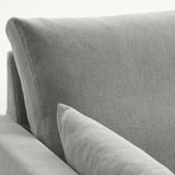 HYLTARP 2er-Sofa, Tallmyra weiß/schwarz