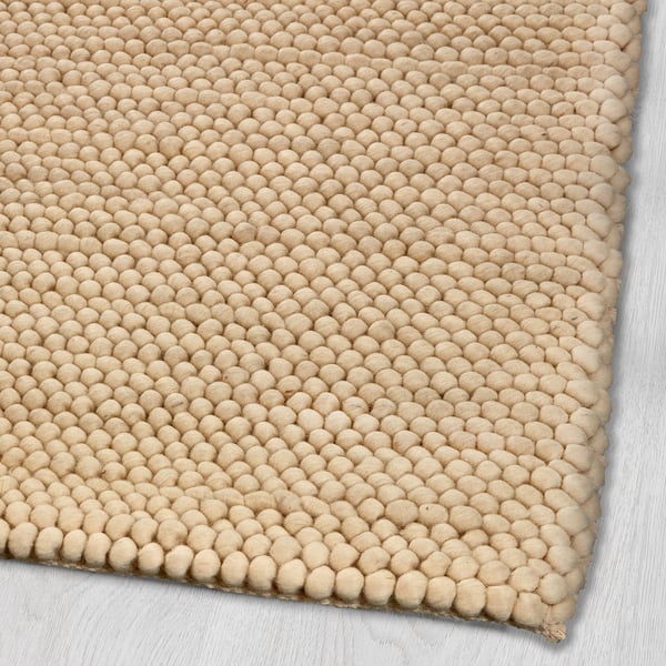 Ibsker Teppich Handarbeit Elfenbeinweiss Ikea Osterreich